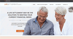 Desktop Screenshot of lifesettlements.com