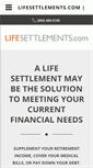Mobile Screenshot of lifesettlements.com